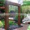 Modern Corten Steel Garden Pond Water Feature Wall Fountain