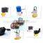 Screw air compressor intake inlet valves with solenoid valve