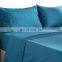 Naturelife Soild Full Sheet Bedding Sets With Pillow Sham Fitted Flat Sheets For Bed