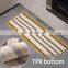 Kitchen and bathroom use anti slip rug cotton woven hallway stair rug mat washable