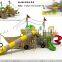 Multi-Activity children  Outdoor playground  slide,Special Wood Pirate Ship