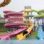 Giant amusement park equipment swimming pool slides water slide for sale