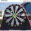 Interactive games inflatable soccer football dart game