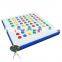 Custom Inflatable Twister Game Mattress , Inflatable 3D Twister With Turntable For Sale