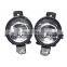1 Pair Clear Lens Bumper Fog Lights Lamps & Bezel 622576W80A NI1038134 for 2015-2017 Nissan Versa Sedan