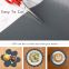 Shelf liner kitchen drawer mat, refrigerator liner non-viscous EVA material waterproof and durable table mat is suitable for the refrigerator cabinet, cabinet, drawer liners - gray