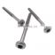 mushroom pentagon star head stainless steel machine screw