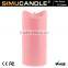 dancing flame led candle with moving wick with USA and EU patent for Home Decoration