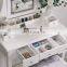 European Bedroom Furniture Set Dresser Make Up Vanity LED Makeup Dressing Table With Lighted Mirror