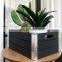Decorative Storage Wooden Crates with Metal Trims