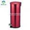 6 liter stainless steel  square trash can waste sorting bin