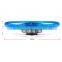 AUSO Universal Auto Parts 350mm 14 inch 70mm Deep Racing Sports Acrylic Transparent Steering Wheel