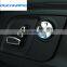 Car Seat Button Cover Trim For Maserati Levante 2016 2017 Ghibli Quattroporte Accessories Car-Styling Chrome