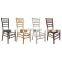 Hot selling gold metal wedding chiavari chair with cushion for chivari event