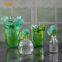 SAINT-VIEW Crystal Madkhan Burner Mubkhar Bakhoor Censer Tray Set Liuli Decor