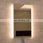 Large Beauty salon light led hollywood round strip vanity wall Oval mirror with organizer