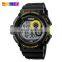 SKMEI 1222 Fashion Casual New Arrivals Sport Men Wristwatches 7 Colour LED Black Light Resistant Digital Watches