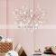 Nordic Pendant Lamps Tree Leaves Hanging Lights For Living Bar Coffee Indoor Decorative LED Pendant Light Lamp
