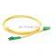 LC APC to LC APC Duplex 2.0mm PVC (OFNR) 9125 Single Mode Fiber Patch cord Cable