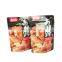 Food grade  plastic laminated stand up pouch bags Food/Pork/Chicken stand up zipper packaging bags  for instant food