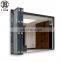 Aluminum Frameless House Exterior  Bifold  Accordion Soundproof Doors Aluminium Patio Glass Folding Door
