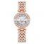 Fashion Roman Pattern Diamond Women's Quartz Watch Bracelet Factory Custom watch OEM