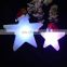 rgb led Christmas tree lights /event wedding rechargeable PE plastic led tree star snow led Christmas decorative lights