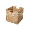 Water Hyacinth Storage Cubes with Handles/ wholesale laundry storage basket handmade in VietNam