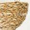 Hot Sale Water Hyacinth Woven Hanging Basket Planter with Lining Modern Boho Straw Cover for Flower Pot