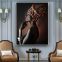 African women's oil painting living room decoration 3D wall art poster