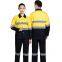 Summer work clothes with bright reflective stripes, comfortable and breathable boutique men's and women's styles