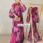 Plush Microfiber fabric for Wholesale Muslim Abaya Kaftan Islamic Clothing Abaya Women Muslim Dresses