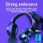 Fones de ouvido circunaurais com fones de ouvido sem fio, fones de ouvido wireless com BT v4.2