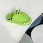 Cartoon tooth green Dinosaur slipper iPhone15 12 for 13/14 Pro max phone case anti-drop case 11