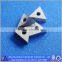 pcd tip cutting tools with triangular tungsten carbide