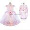 Factory in stock latest design flower girl dress girls party dress designer one piece party dress