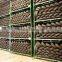 Heavy duty collapsible tire storage stacking rack