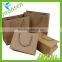 Custom brown kraft paper bag, Brown paper bag, Luxury paper shopping bag                        
                                                                                Supplier's Choice