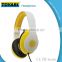 Christmas and New Year Gifts Lightweight on the ear Portable Wired Stereo Headphones for Phones MP3 PC with Rubber finish