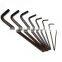 LAOA S2 material 8pcs industrial grade magnetic MINI ball hexagonal wrench set 1.5-6mm