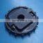 Guangzhou custom injection nylon spur gear different sizes and shape injection plastic gear