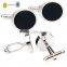 wholesale beautiful hot style top quality custom steel black cuff links