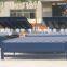 Stationary hydraulic dock ramp