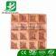 wooden 3D caisson acoustic diffuser panel for hifi room