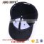 black custom cheap stylish baseball cap