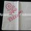 White dinner napkins 40x40cm 3ply 1/8fold