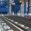 001A efficient roller type steel plate shotblast cleaning equipment
