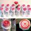 New Design Rose flower Bottle cap Umbrella 3-Fold Anti UV Sun Rain umbrella