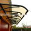 80cm*100cm outdoor canopy,rain shelter, glass awning,plastic awnning,