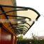 80cm*100cm outdoor canopy,rain shelter, glass awning,plastic awnning,